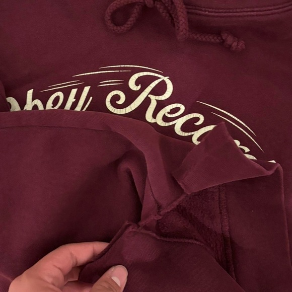 Obey Men's Burgundy Hoodie - Picture 3 of 4